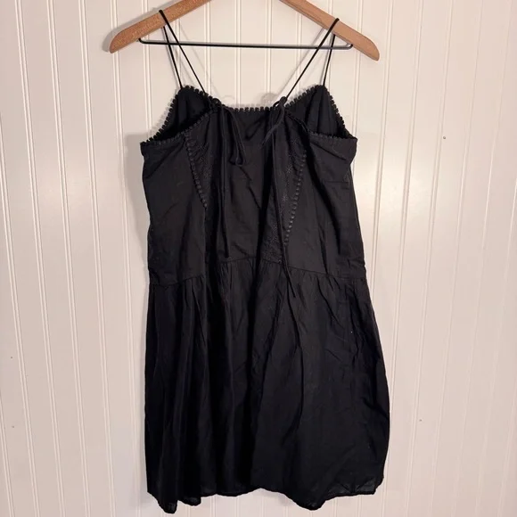 GAP Embroidered 100% Cotton Adjustable Strap Mini Dress NWT Women’s Size S - Picture 8 of 12